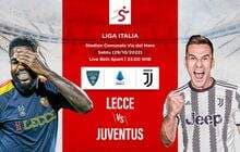 Link Live Streaming Lecce vs Juventus di Liga Italia 2022-2023