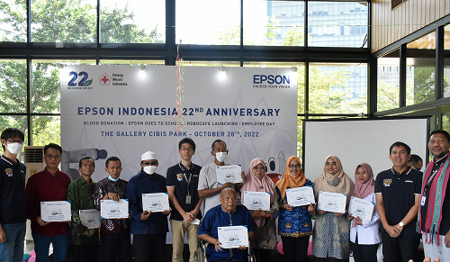 Epson Indonesia Rayakan Ulang Tahun ke 22 Tahun