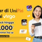 PROMO NOVEMBER – Cashback 90% Hingga Rp8.000 di UniPin Pakai Virgo!