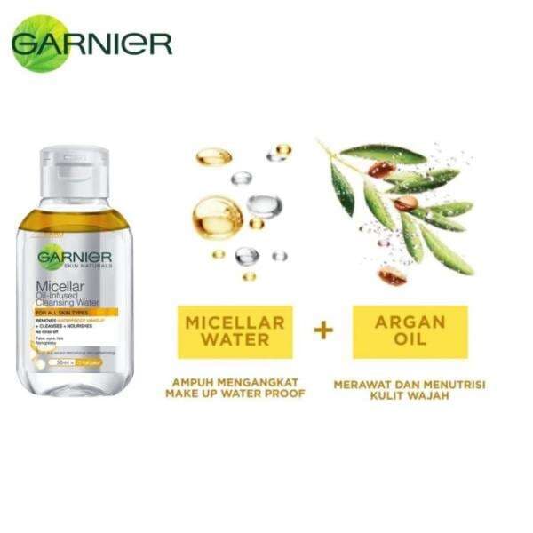 Garnier Micellar Water Biphase, Ampuh Atasi Kulit Kusam Sekali Usap