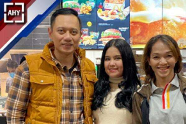 Berada di Jerman, AHY Sempatkan Mampir di Tempat Kerja Bunda Corla