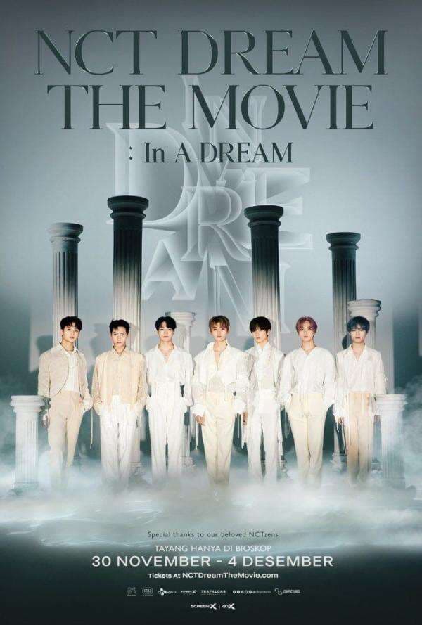 NCT Dream The Movie: In A Dream Bakal Segera Tayang di Bioskop, Cek Lokasi, Harga Tiket, dan Cara Beli Tiket!