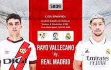 Link Live Streaming Rayo Vallecano vs Real Madrid di Liga Spanyol 2022-2023