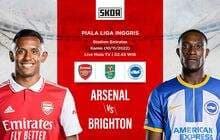 Prediksi Arsenal vs Brighton & Hove Albion: Perpanjang Rekor Kemenangan di Piala Liga Inggris
