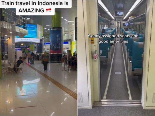 Turis Asing Puji Kereta Api Indonesia, Sebut Harga Terjangkau dan Nyaman