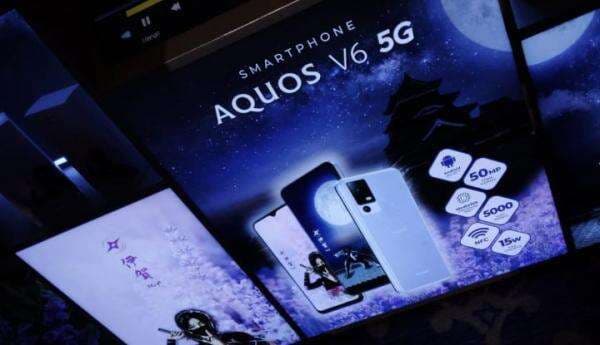 Spesifikasi Smartphone Terbaru Sharp: AQUOS V6 5G IGA Series