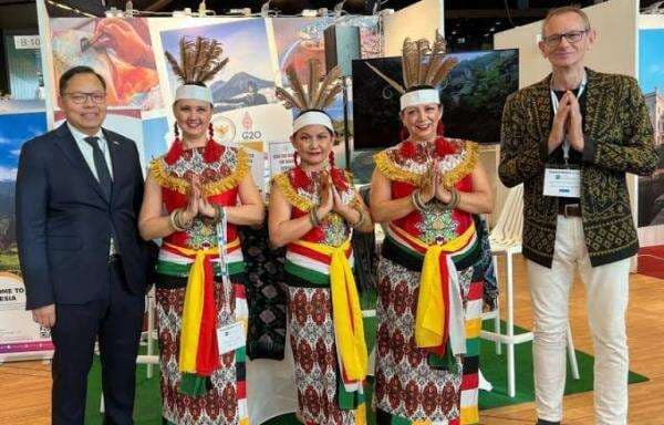 Duta Besar Indonesia Untuk Swedia Kamapradipta Isnomo Promosikan Pariwisata RI Di Travel News Market