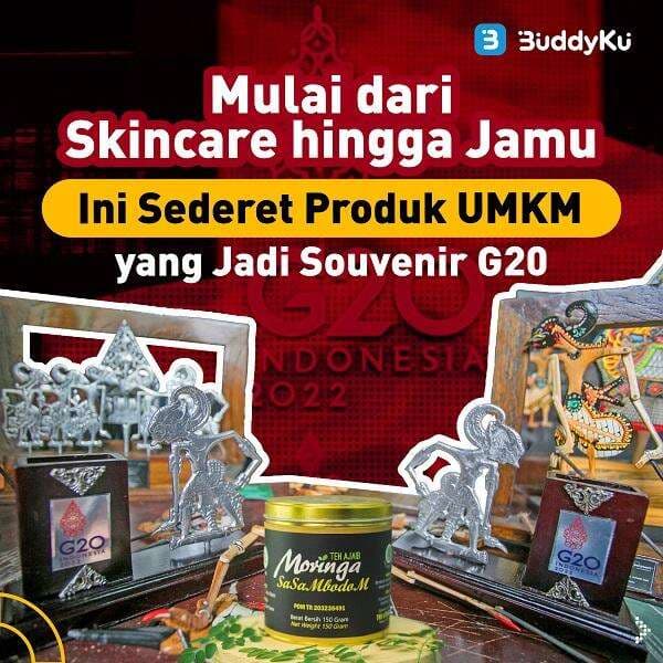Mulai dari Skincare hingga Jamu, Ini Sederet Produk UMKM yang Jadi Souvenir G20