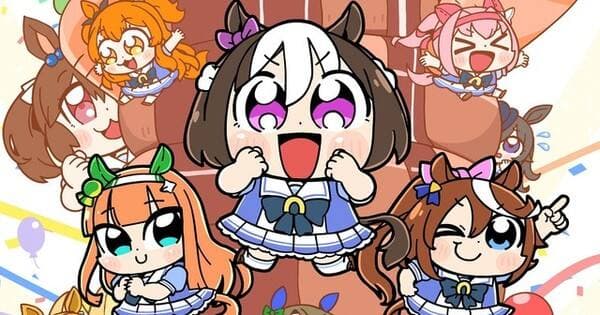 Pencipta Manga ‘Pop Team Epic’, Bkub Okawa Menggambar Sampul Komik Antologi Resmi Uma Musume
