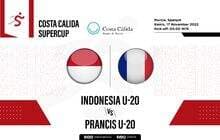 Skormeter: Rating Pemain dan MoTM Indonesia U-20 vs Prancis U-20