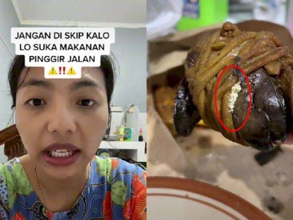 Apes! Wanita Curhat Beli Ati Ampela di Kaki Lima, Pas Mau Dimakan Ada Telur Lalatnya
