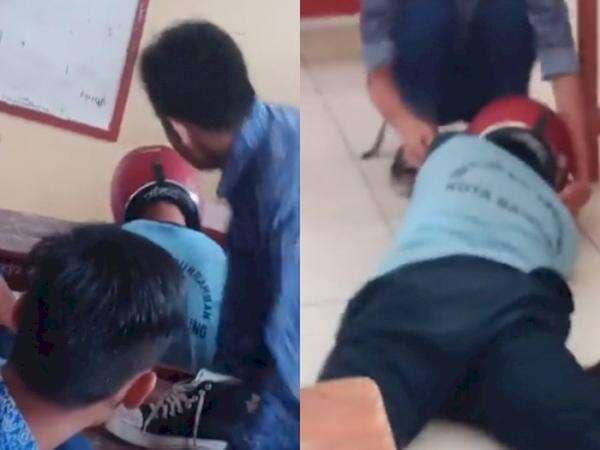 Viral Aksi Bullying Siswa SMP Swasta di Bandung, Pukul-Tendang Kepala Teman Sampai Pingsan