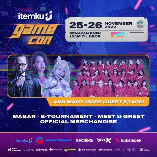 Itemku Gamecon, Konvensi Gaming dan NFT di Indonesia dari Bukalapak