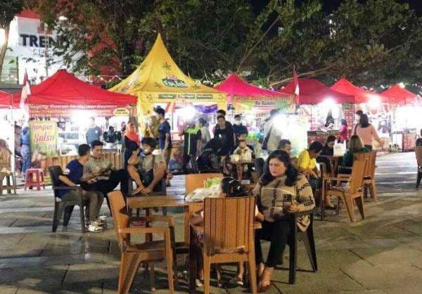 Destinasi Wisata Baru, Kuliner di Aloon-Aloon Masjid Kauman Semarang Tawarkan Ratusan Menu Menarik