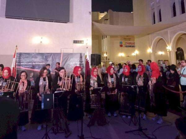 Top! Saung Angklung Udjo Meriahkan Piala Dunia 2022 di Qatar, Bawakan Lagu 'Hayya Hayya'