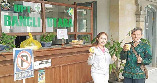 Dari Kompos yang Dibuat, Lahirlah Sajian Jamu untuk Para Pasien