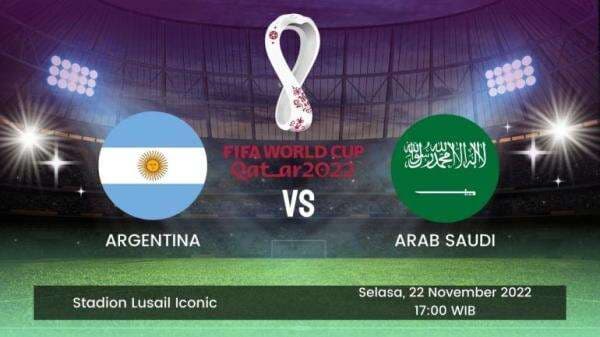 Argentina vs Arab Saudi Saatnya Messi Beraksi