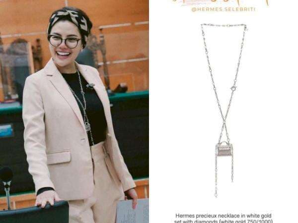 Bikin Rugi Rp17 Juta, Nikita Mirzani Malah Pakai Kalung Hampir Rp1 M saat Jalani Sidang