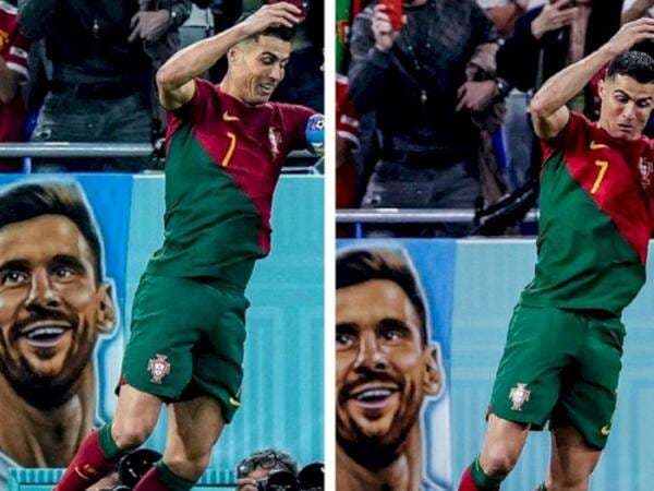 Hebat! Lionel Messi pun ‘Senyum’ Lihat Selebrasi Siu Cristiano Ronaldo di Piala Dunia 2022