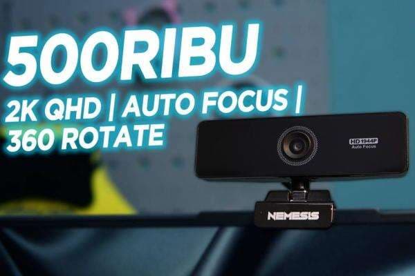 Review Webcam Nemesis A96: Resolusi Tinggi dengan Harga Terjangkau Di Kelasnya!