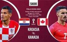 Piala Dunia 2022: Head to Head Kroasia vs Kanada