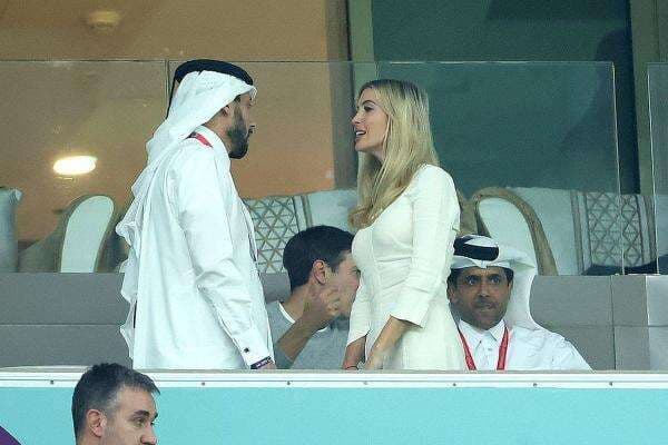 Putri Donald Trump Akrab dengan Perdana Menteri Qatar di Piala Dunia 2022
