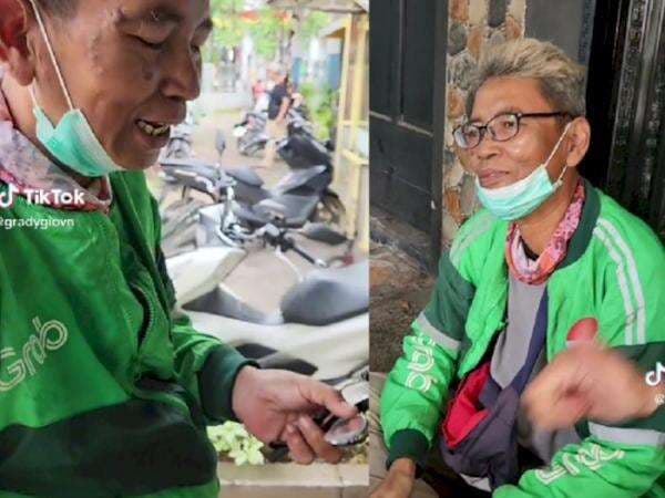 Viral Momen Driver Ojol Patungan Beli Kacamata Teman, Kekompakannya Bikin Terenyuh