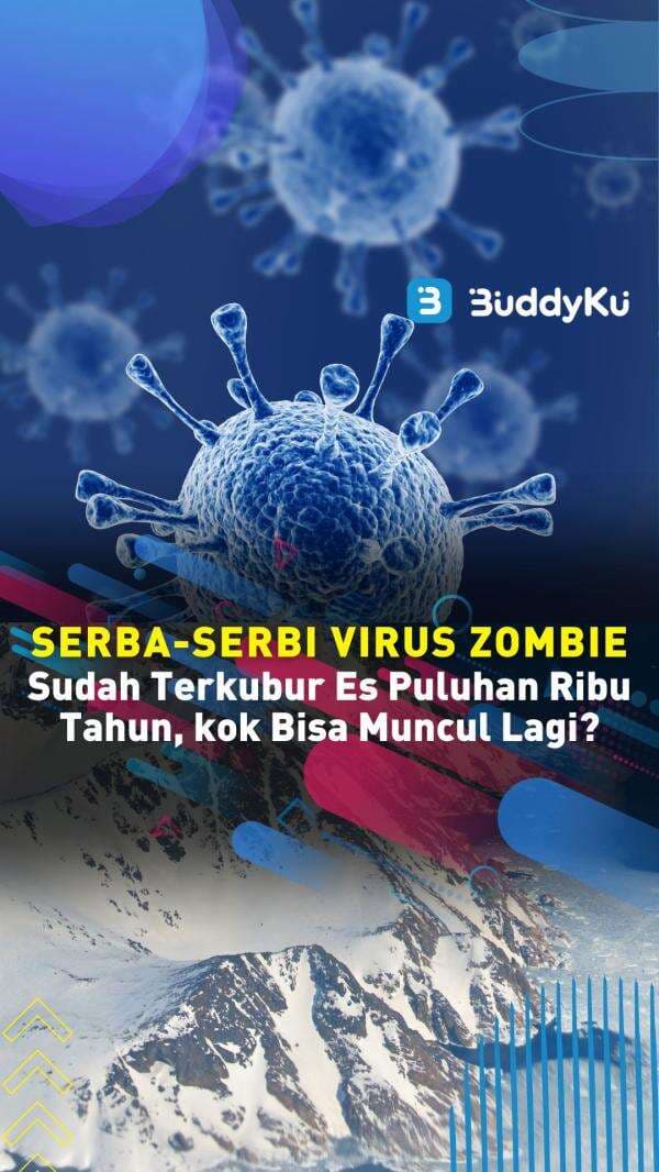 Kembali Muncul Setelah Terkubur dalam Es Selama 48.500 tahun, Apa Itu Virus Zombie?