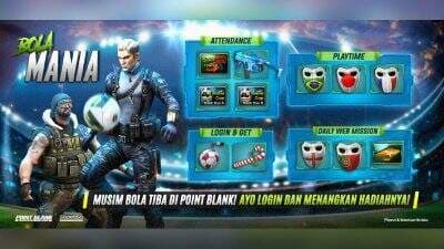 Event dan Banjir Promo, Begini Point Blank Meriahkan Musim Bola! Event dan Banjir Promo, Begini Point Blank Meriahkan Musim Bola!