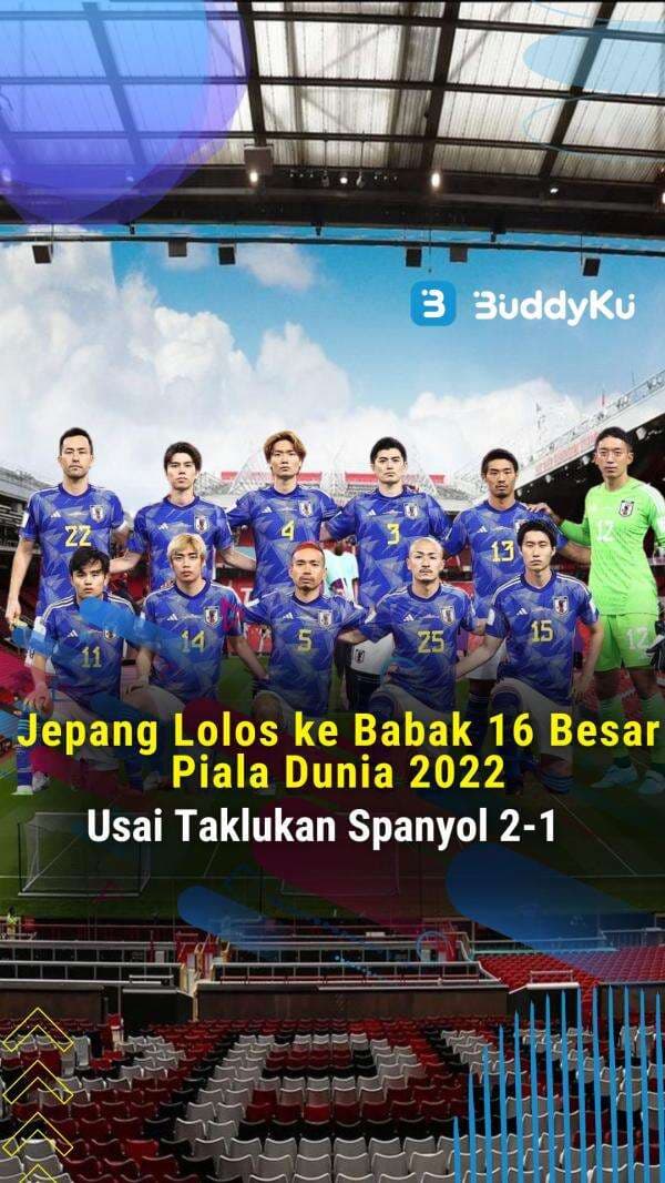 Jepang Lolos ke Babak 16 Besar Piala Dunia 2022 Usai Taklukan Spanyol 2-1