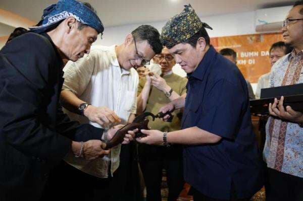 Silaturahmi Dengan Sesepuh Sunda Erick Thohir Saya Pulang Kampung