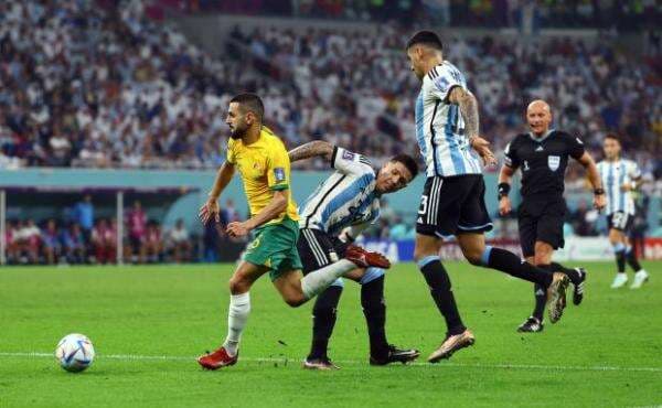 Hasil Argentina vs Australia: La Albiceleste Tantang Belanda di Perempat Final