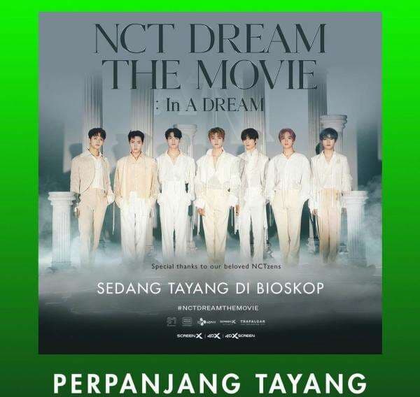 Antusias Tinggi, Film NCT Dream The Movie: In A Dream Diperpanjang