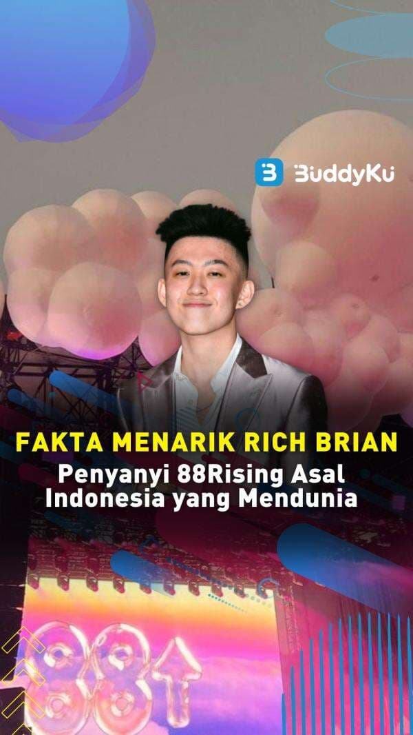 Fakta Menarik Rich Brian, Penyanyi 88Rising asal Indonesia yang Mendunia