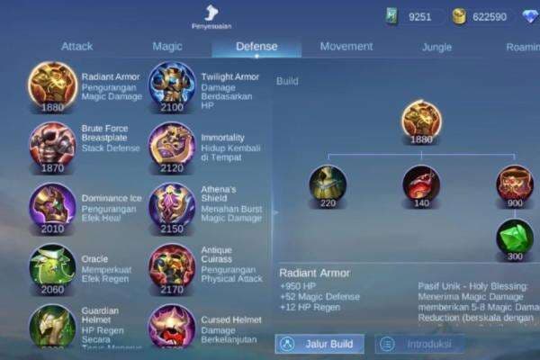 9 Item Pasif Mobile Legends untuk Tingkatkan Defense Roamer