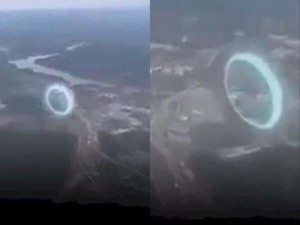 Heboh Penampakan Lingkaran 'Portal Dimensi' di Atas Langit, Wargent: Halunya Tinggi Banget