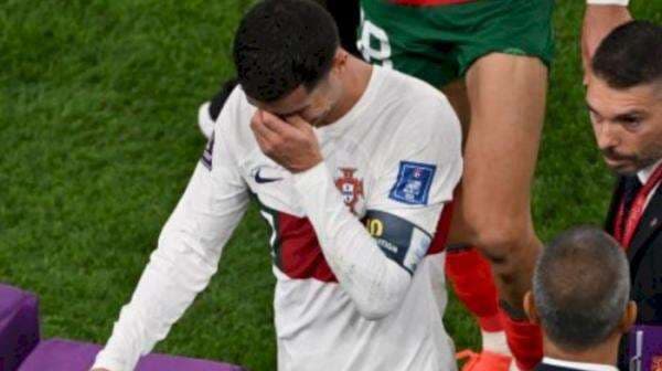 Ronaldo Menangis usai Portugal Tersingkir di Piala Dunia 2022