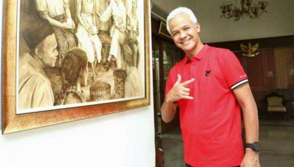 Raih Simpati Raja Se Nusantara Ganjar Tinggal Tunggu Tiket Dari Banteng Nih