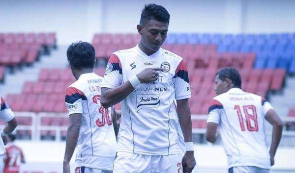 Cetak Dua Gol, Striker Arema FC Dedik Drogba Semakin Tajam