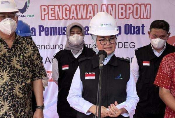 BPOM Kawal Pemusnahan Sirup Obat Tak Memenuhi Syarat