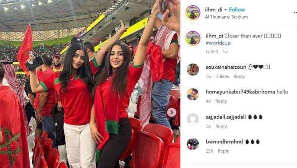 Fans Cantik Maroko di Piala Dunia 2022: Mulai 'Ukhti' hingga Model Victoria's Secret