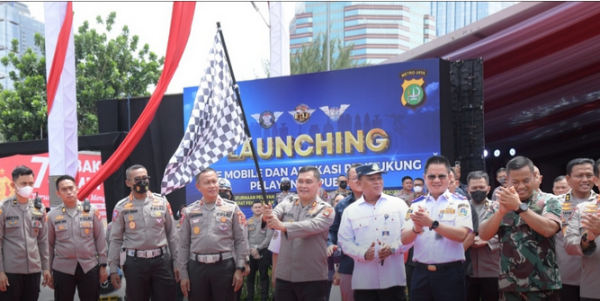 Polda Metro Jaya Resmi Luncurkan E-TLE Mobile dan Aplikasi Polantas Smart