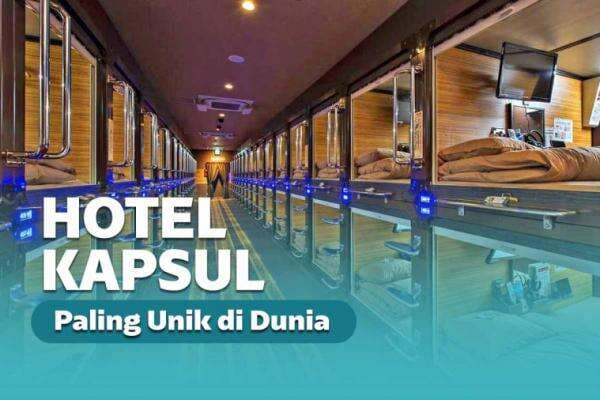 7 Hotel Kapsul Terunik Di Dunia yang Suguhkan Nuansa Futuristik | Keepo.me