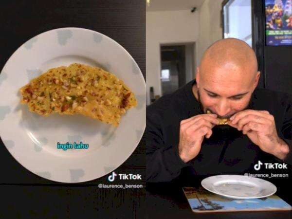 Dua Bule Ini Nyobain Makan Rempeyek, Warganet Bingung: Kok Nggak Krispi?