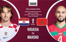 Piala Dunia 2022: Fakta Menarik Kroasia vs Maroko di Laga Perebutan Tempat Ketiga