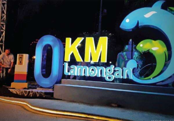 Titik 0 Km, Ikon Baru Penanda Tengah Kota Lamongan