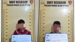 Setengah Jam Usai Beraksi, Dua dari Tiga Komplotan Pembobol Toko Emas di Pagaralam Ditangkap!