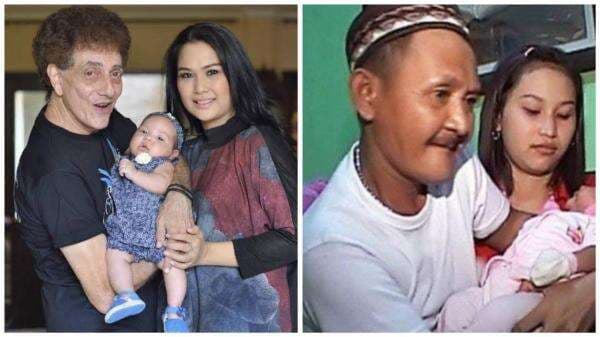 4 Artis Lawas Punya Anak Kecil Lagi di Usia Tua, No 3 Beda 70 Tahun Seperti Kakek dan Cucu