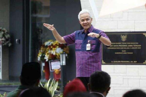 Ganjar Pranowo Luar Biasa, Jawa Tengah Jadi Provinsi Pertama di Indonesia yang Miliki Pusat Data