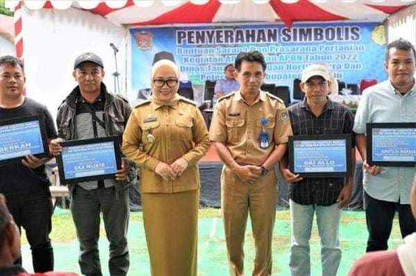 Pemkab Mamuju Distribusikan Bantuan Pertanian Perkuat Pangan